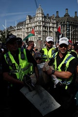 Protest in London