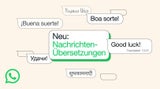Android mit weniger Sprachen, iPhone mit voller Auswahl.