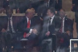 "Leben eines großen Mannes“:  Trump bei Kirk-Trauerfeier