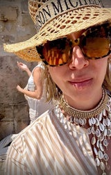 Nadja Bernhard genießt ihren Urlaub in Kroatien.&nbsp;