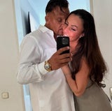 Menowin Fröhlich mit seiner neuen Freundin 