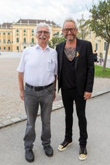 Künstler Franz Josef Baur genoss den Abend.