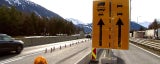 ORF zeigt Spurführung auf Luegbrücke