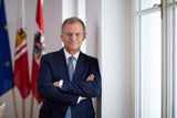 Thomas Stelzer lud zum Empfang.