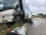 Reisebus-Toter Laab im Walde