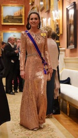 Prinzessin Kate in Jenny Packham-Kleid