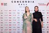 Schauspielerin Verena Altenberger (rechts) schaute vorbei. 