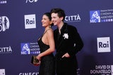 Kylie Jenner & Timothée Chalamet bei ihrem ersten gemeinsamen Red Carpet Auftritt in Rom.