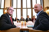Christian Meidlinger (l.) und Eckehard Quin (r.).
