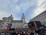 Wanda und Christina Stürmer ließen den Residenzplatz wieder beben