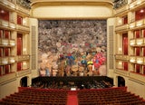 Staatsoper: 1. Blick auf den neuen "Eisernen Vorhang"