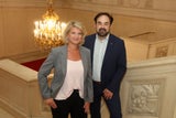 Armin Egger, Geschäftsführer HOFBURG Vienna und Barbara Riedl, Head of Sales &amp; Marketing