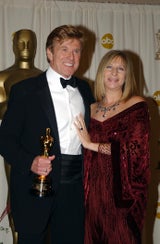 Robert Redford und Barbara Streisand