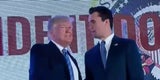 "Leben eines großen Mannes“:  Trump bei Kirk-Trauerfeier