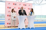 Barbara Novak (SPÖ), Peter Hacker (SPÖ) und Selma Arapovic (Neos).