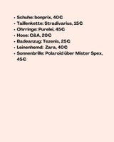 Die schönsten Urlaubspieces unter 50€ zum Nachshoppen