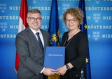 Landesrat Ludwig Schleritzko und Landesrätin Christiane Teschl-Hofmeister.