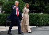 Melanias Mantel-Botschaft an König Charles