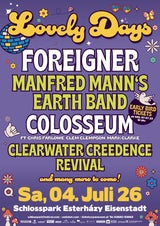 oe24 holt 2026 Foreigner zum Lovely Days