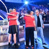 Verona und Diego Pooth gratulierten den Ochsenknechts zum Sieg.&nbsp;
