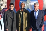 Danny Ramirez, Anthony Mackie und Harrison Ford&nbsp;