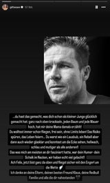 Gitta Saxx trauert