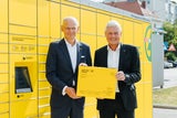 Walter Oblin, Generaldirektor, Österreichische Post AG, und Hans K. Reisch, SPAR-Chef