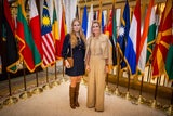 Königin Máxima glänzt in New York – im wahrsten Sinne des Wortes