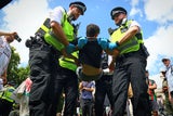 Protest in London
