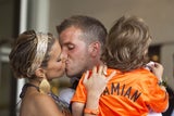 Sylvie Meis und Rafael Van der Vaart mit ihrem gemeinsamen Sohn Damian.