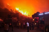 Feuer in der Türkei