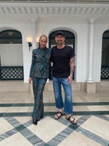 Onka Takats mit Marcel Ostertag