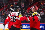 Die Eishockey-Cracks gehen voll auf Sieg.