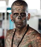 "Bereue es": Leandro entfernt seine 170 Gesichtstattoos