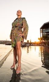 Kathi Nehammer beim Fotoshooting am Bosporus
