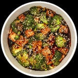 Eine leichte Mahlzeit für mittags Sticky Teryaki.