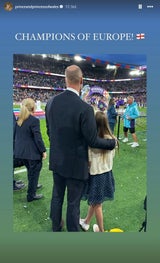 Prinz William und Prinzessin Charlotte
