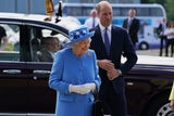 Prinz William mit Queen Elizabeth II.