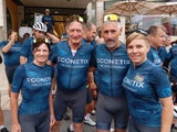 Karin Pucher, Franz Klammer, Ronny Hohenberger und Nici Schmidhofer