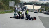 Sitzblockade Parteitag