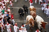Mindestens sechs Verletzte bei erster Stierhatz in Pamplona
