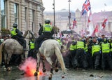 Massen-Demo gegen Migration in London
