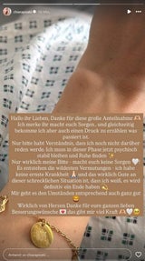 Chiara Pisati meldet sich bei ihren Followern zurück und gibt ein emotionales Update&nbsp;
