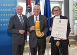 Goldenes Komturkreuz für drei verdiente Landesväter