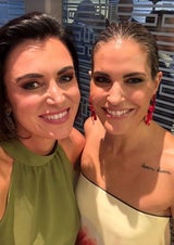 Elisabeth Köstinger und Elke Rock feierten bis zum Morgengrauen mit.&nbsp;