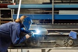 Schweißen Schweißerin Metall Industrie