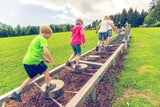 Der Motorikpark bei der Wexl Arena in St. Corona am Wechsel  hat seit Anfang April geöffnet.
