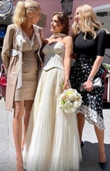 Diana Langes-Swarovski und Tochter Maria mit Alexandra Swarovski