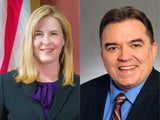 Melissa Hortman und John Hoffman