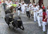 Mindestens sechs Verletzte bei erster Stierhatz in Pamplona